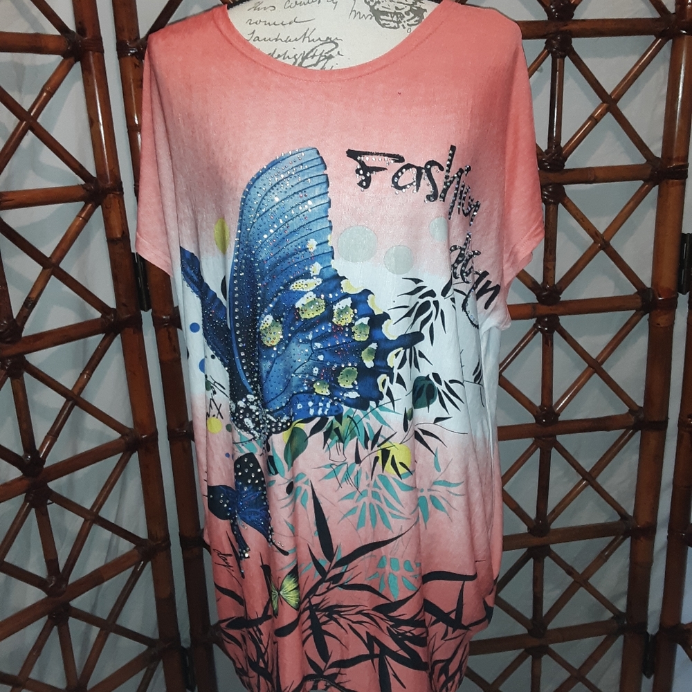 BOUTIQUE TUNIC BLOUSE